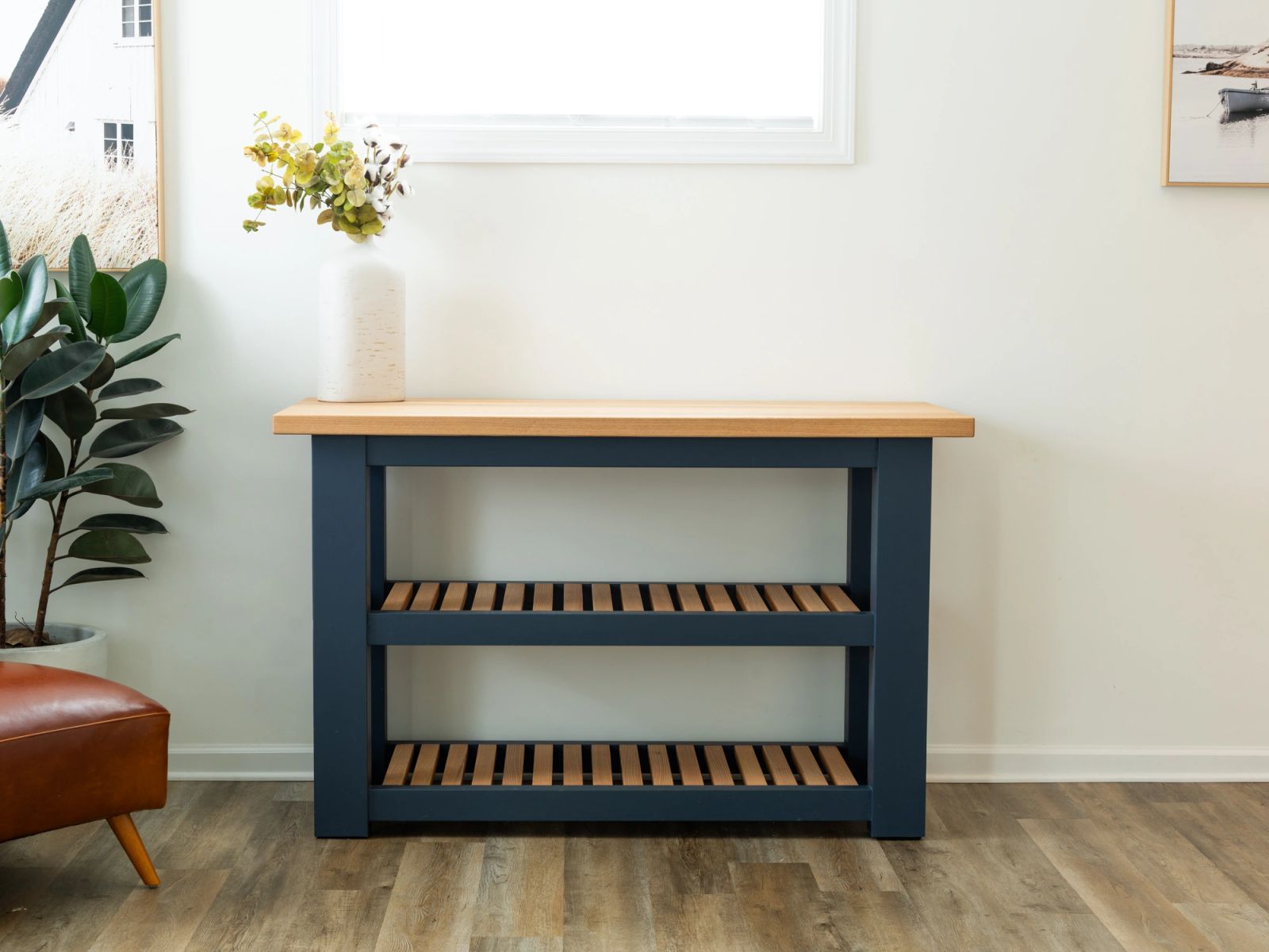Elliot Storage Console Table, detail