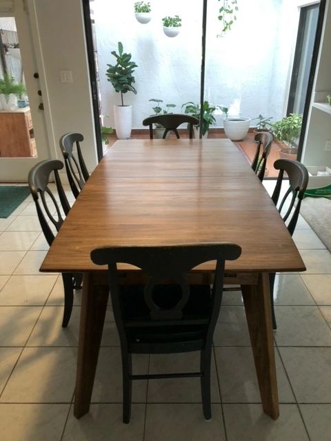 The Modern Miami dining table, alternate view