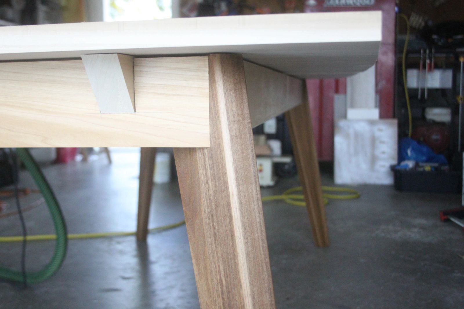 The Modern Miami dining table, detail